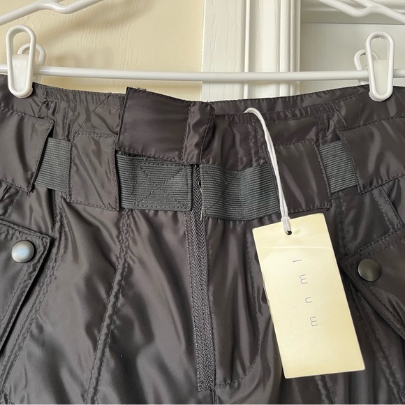 New MNML Black Wired Cargo Pants Men’s Size Medium NWT - Picture 4 of 11